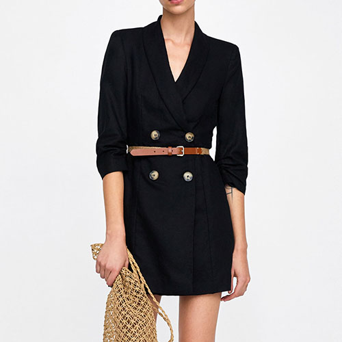 Hot Solid Color Elegant Dress