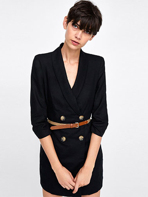 Hot Solid Color Elegant Dress